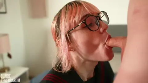 Trans Schoolgirl Claire Tenebrarum Anal Creampie