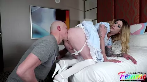 Secret Sissy Heather Gets Caught Crossdressing by Daddy