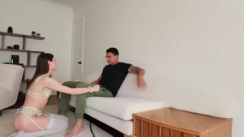 Amanda Riley Dick Riding In The Living Room