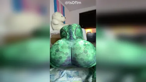 Anal Gape Of TS Bruna