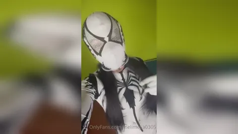 Melissa Caro Mejia Masturbates In Costume