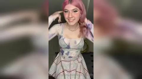 Little Trap Standing Masturbation With Anal Toy In The Ass