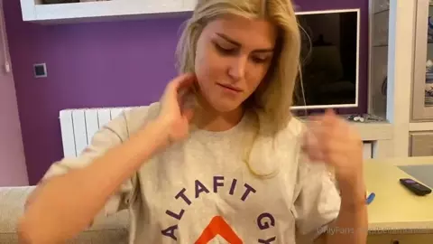 Mia Karolys Blowjob With Condom POV