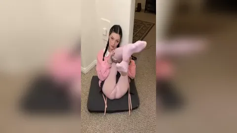 Molliganbitch Masturbates In Stockings