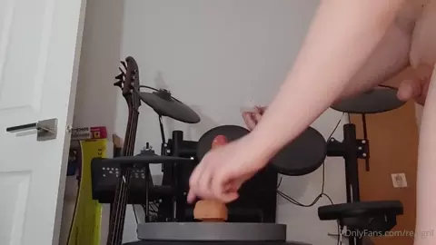 Real Gril Homemade Dildo Anal Riding