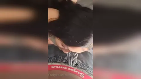 MyTsGirlfriend Sucking And Swallowing Cum From BBC