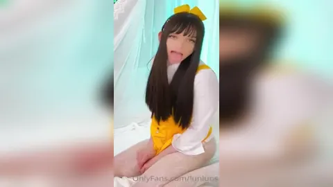 Lunluns Red Ass Blowjob With Cum In Mouth Reward