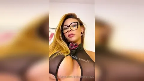 Cindy Moreira Dildo Fucking Tight Ass in Sexy Red Miniskirt