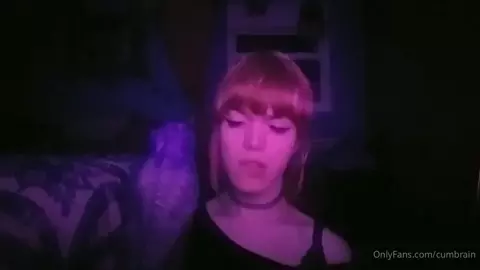 Cumbrain Bizarre Dildo Play During The Night