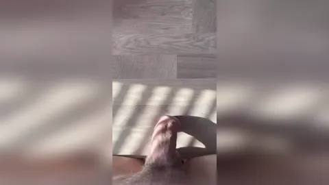 FemGape Cumshot Close Up On The Table POV