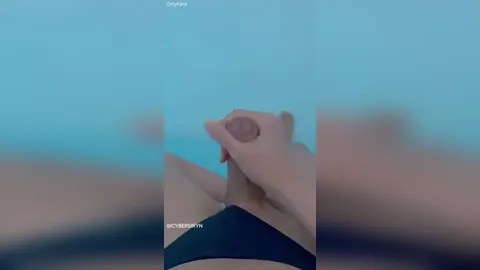 Cybersiryn Masturbates With Cumshot On Lingerie