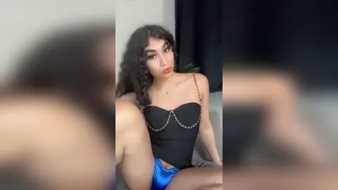 Luma Lavont Big Dick Teasing In Sexy Dress