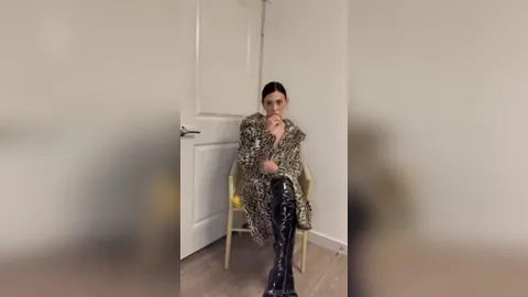 Miss Nathaliya Striptease And Standing Masturbation