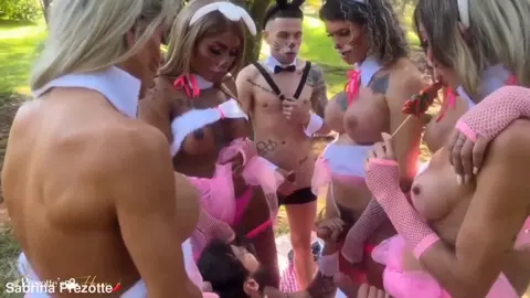 Sabrina Prezotte's Hardcore Happy Easter Orgy