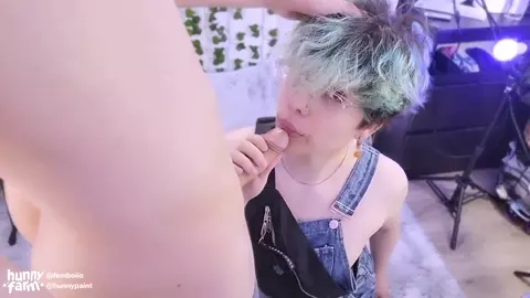 Hunnypaint's Deepthroat Blowjob